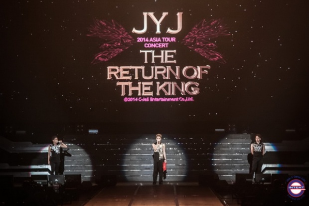 JYJ ปิดฉากทัวร์คอนฯ 2014 THE RETURN OF THE KING ในเมืองไทย 