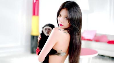 “ฮยอนอา” ส่ง MV เพลง RED ติดชาร์ท Rolling Stone