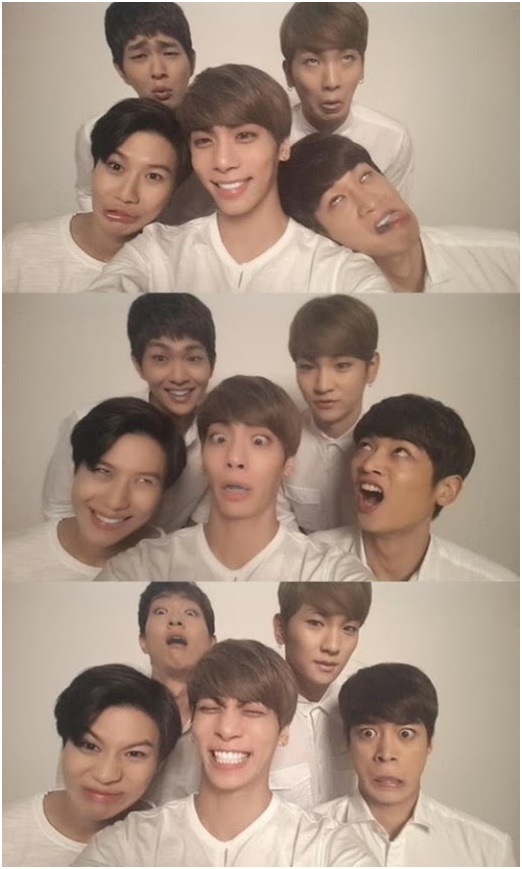 SHINee ถ่ายภาพเซลฟี่สุดฮา!!