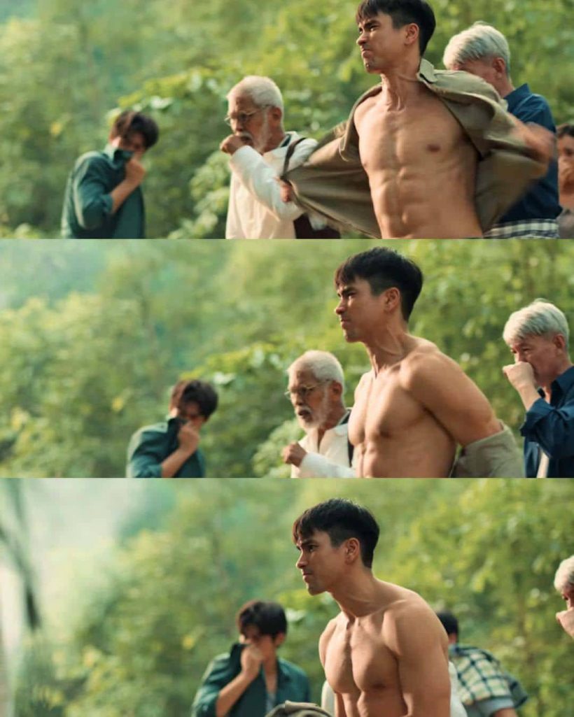 ณเดชน์ โชว์กล้ามท้องแน่นใน ธี่หยด3 สื่อตปท.อวยยศ พร้อมเผยเหตุผลที่ถอดเสื้อ