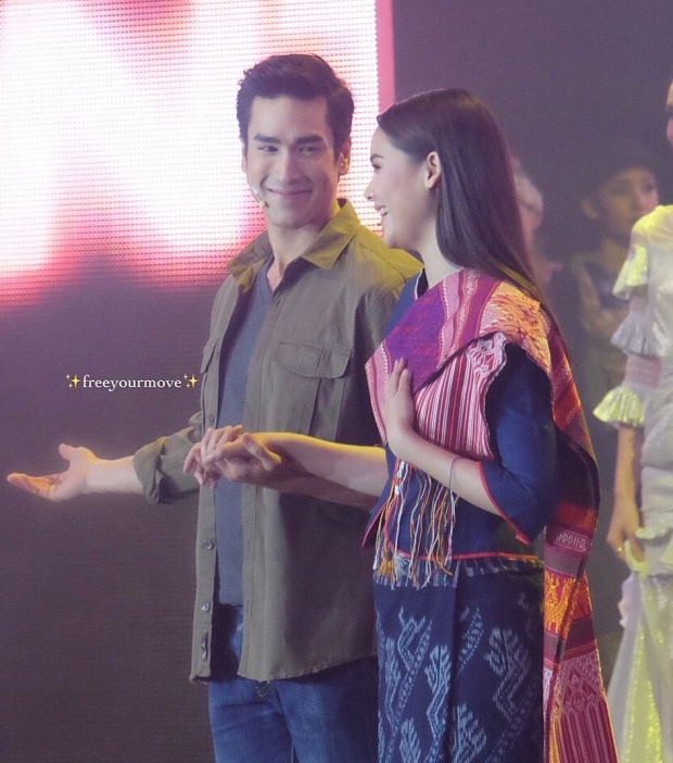 นาคี 2 เปิดตัวแล้ว!! แต้ว-ญาญ่า นุ่งซิ่นไหม ควง เคน-ณเดชน์ แสดงโชว์(คลิป)