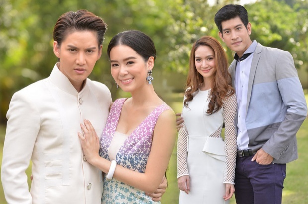 ‘กอล์ฟ -แนน สศิรา’ นำทัพนักแสดงบวงสรวง “อุบัติรักเทวา”