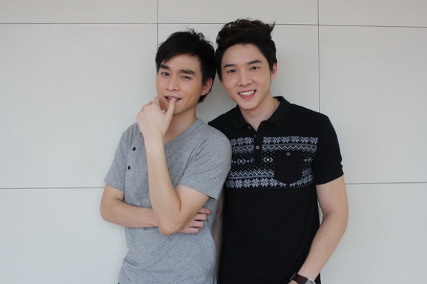 “กัน-แอมป์” เขินถ่ายทอดอารมณ์คู่จิ้น ทาครีมสวีทหวาน!!!