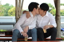 แกงส้ม เหวอเจอ อ๊อฟ ขโมยจูบ!!