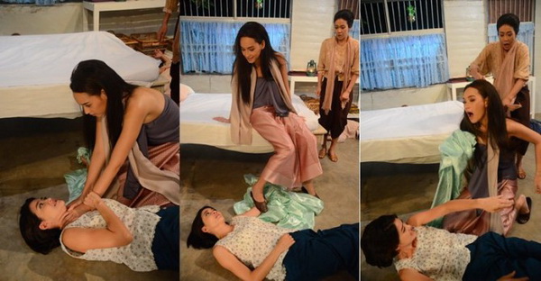 ภาพเบื้องหลัง ละคร  "เรือนเสน่หา" 