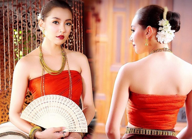 งามตะลึง! เบลล่า ราณี ใส่ชุดไทย ในละคร  บุพเพสันนิวาส