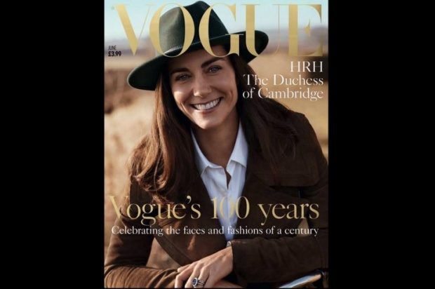 ทรงงดงาม!!เจ้าหญิงเคท ขึ้นปก Vogue ฉบับ 100 ปี 