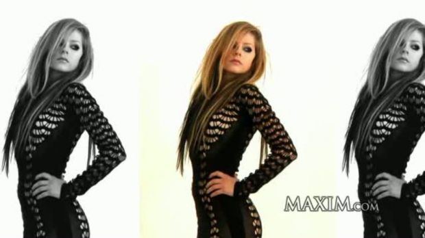 ♥ Avril Lavigne บนปก Maxim ♥