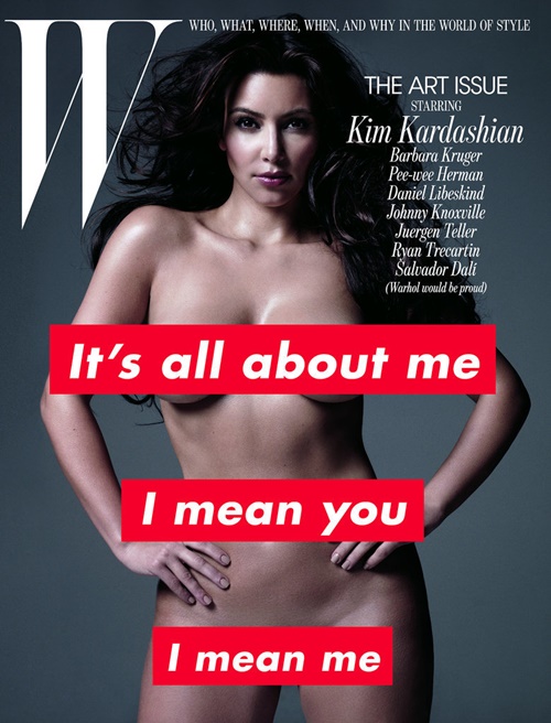 Kim Kardashian  W Magazine, November 2011