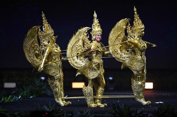 เปิดคอมเม้นคนลาว หลังชุดสามกินรี คว้าชุดประจำชาติยอดเยี่ยมเวทีมิสยูนิเวิร์ส