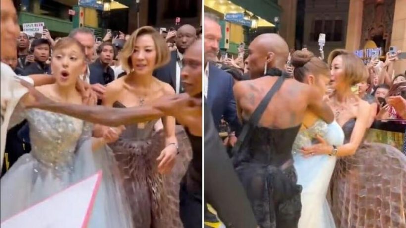 เปิดนาทีชุลมุน ชายคลั่งบุกถึงตัว Ariana Grande ทำวุ่นทั้งงาน!