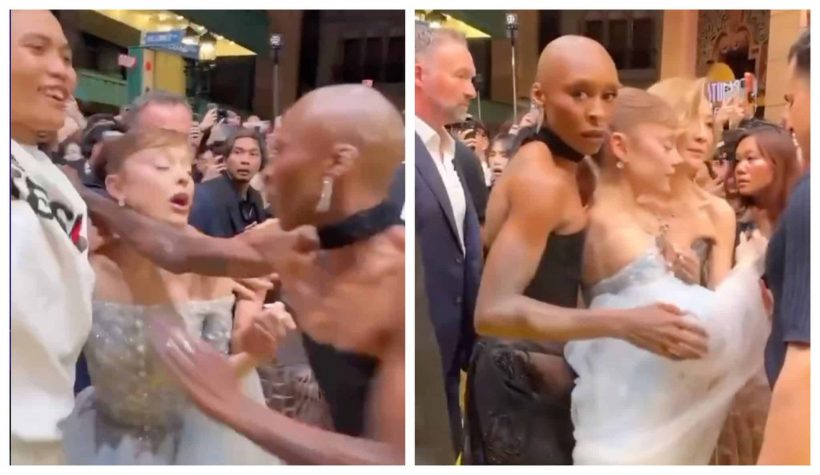 เปิดนาทีชุลมุน ชายคลั่งบุกถึงตัว Ariana Grande ทำวุ่นทั้งงาน!