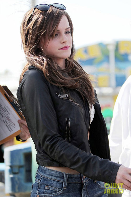 เอ็มม่า วัตสัน กับลุคเซ็กซี่ ที่กองถ่าย The Bling Ring