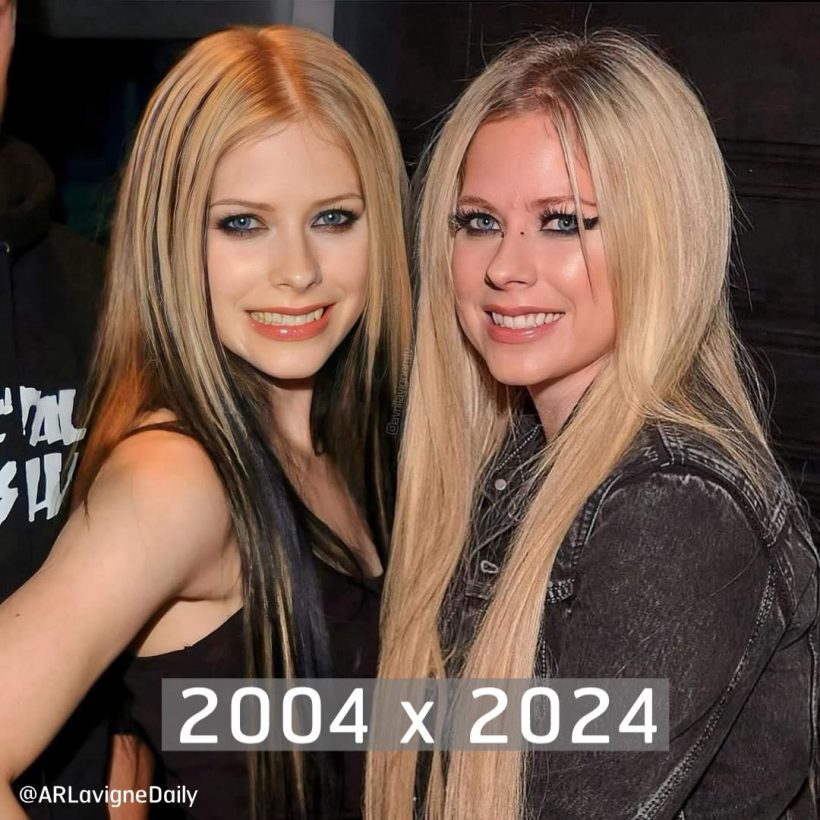 ขยี้ตาแตก! พังค์เกอร์สาว Avril Lavigne  สวยตลอดกาลจะแก่กี่โมง?