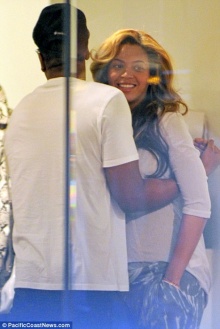 ภาพหวานของBeyoncé และJay-Z