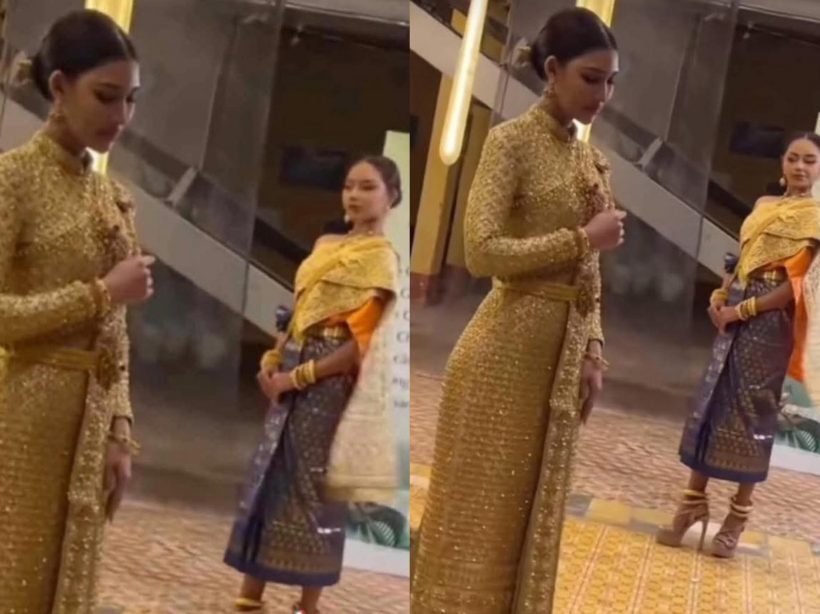 เปิดภาพไทยvsกัมพูชา ดวลชุดประจำชาติ สีหน้าสาวเขมรไวรัลทันที!