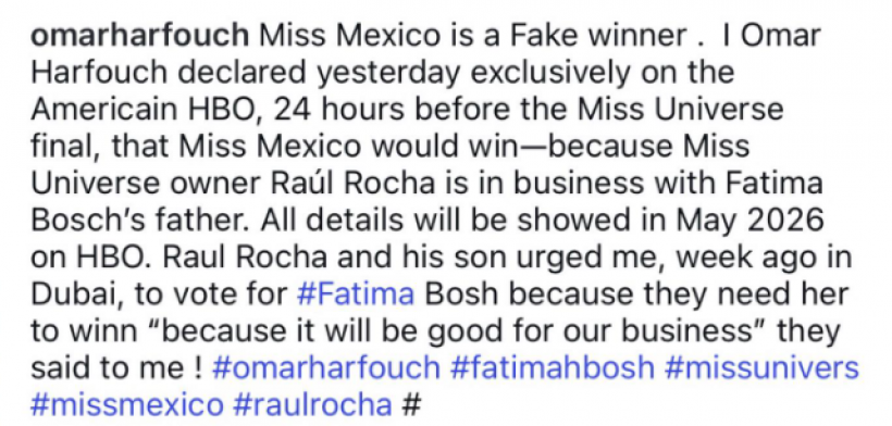 เเรงมาก! อดีตกรรมการ เเฉ MU ล็อกมงให้เม็กซิโกเพราะธุรกิจ!