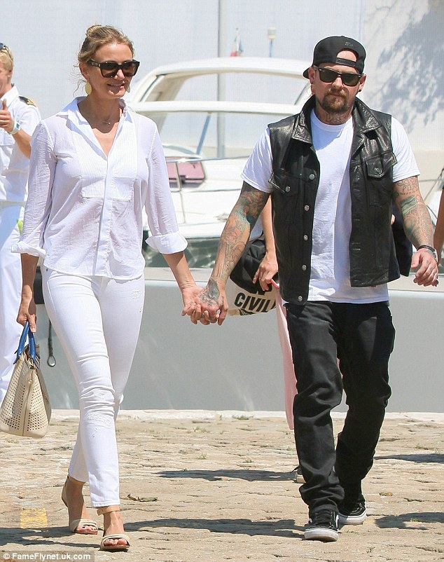 Cameron Diaz & Benji Madden