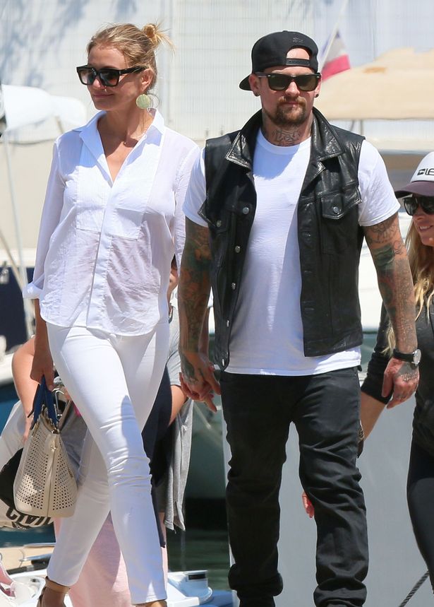 Cameron Diaz & Benji Madden