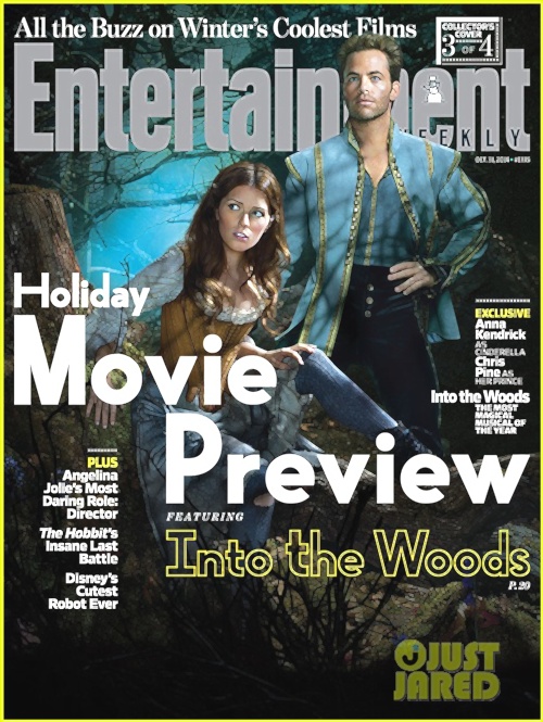 “จอห์นนี่ เดปป์” นำทีมนักแสดง  Into the Woods ขึ้นปก Entertainment Weekly ฉบับพิเศษ