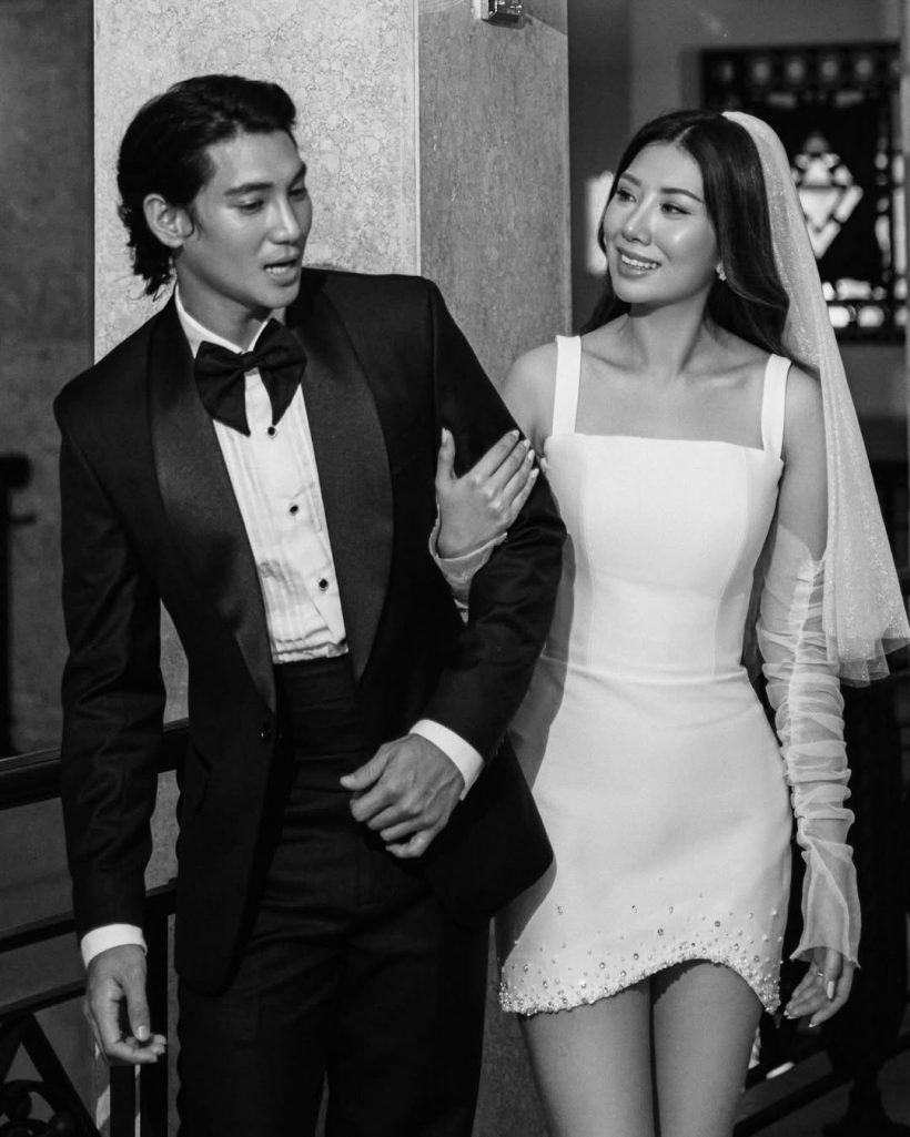 ว่าที่เจ้าบ่าวสายละมุน ไป่ ทาคน ทำแฟนคลับใจบางกับภาพคู่สุดหวาน