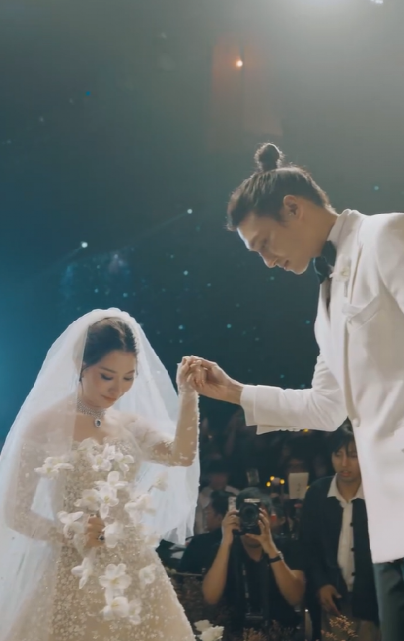 ไป่ทาคน สละโสดเเล้ว ควงไฮโซสาวลั่นระฆังวิวาห์สุดอลังฯ