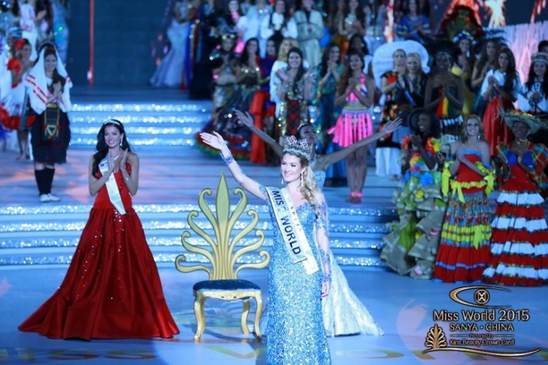 สาวสเปนวัย 23 ปี คว้ามงกุฎ Miss World 2015 