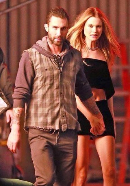 Adam Levine & Behati Prinsloo