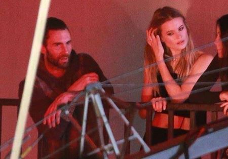 Adam Levine & Behati Prinsloo