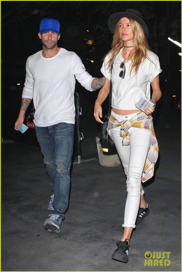 Adam Levine & Behati Prinsloo