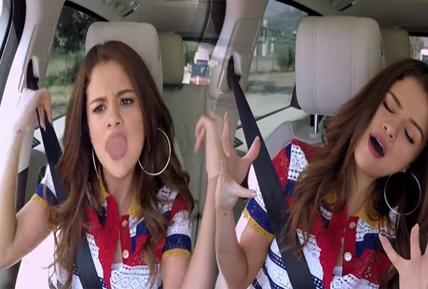 มาดูคลิปรั่วๆของ Selena Gomez จาก Carpool Karaoke กันเถอะ