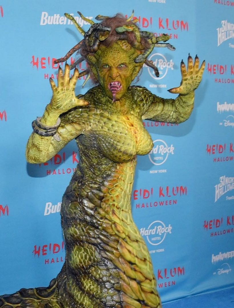 ราชินีแห่งฮาโลวีนคัมเเบค แปลงโฉมเป็นเมดูซ่า เห็นแล้วขนลุก!