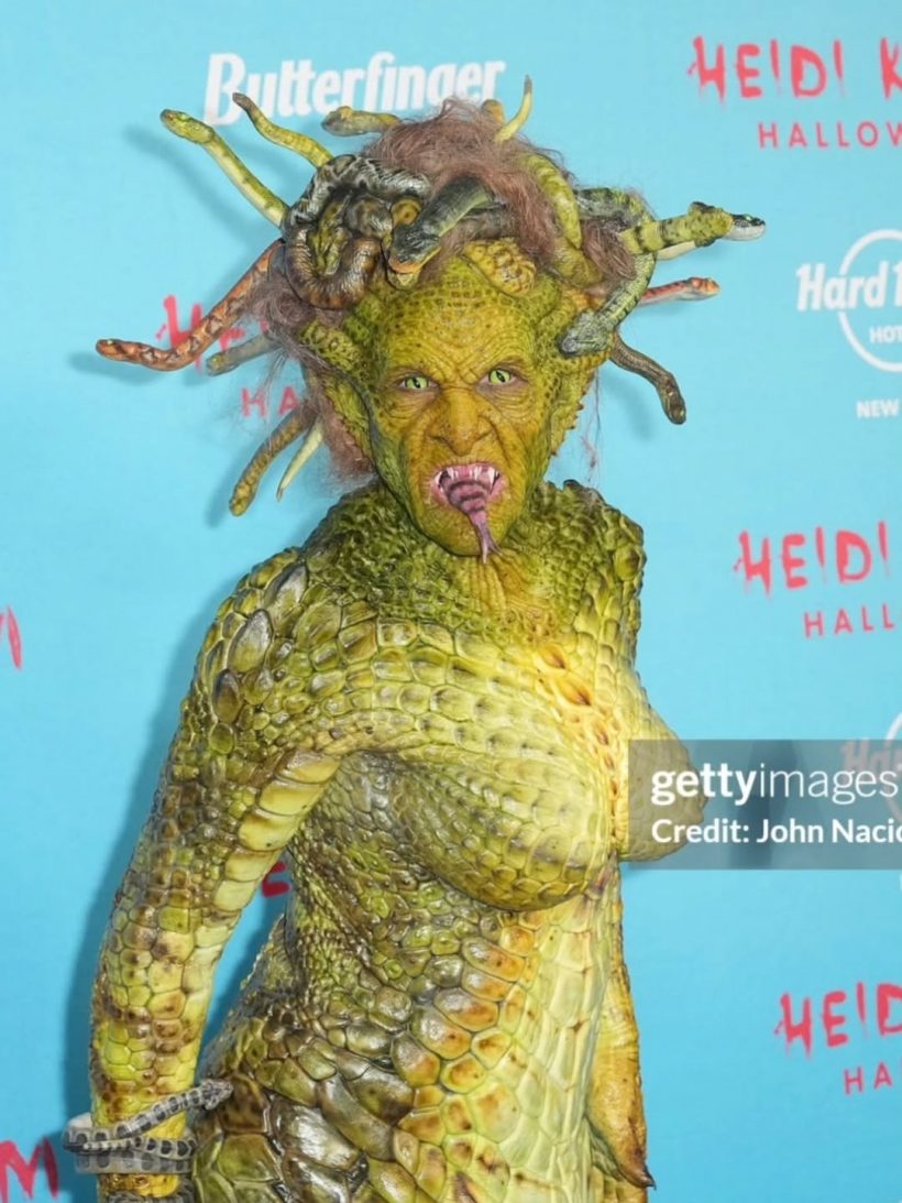ราชินีแห่งฮาโลวีนคัมเเบค แปลงโฉมเป็นเมดูซ่า เห็นแล้วขนลุก!