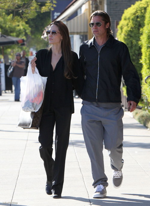 Jolie and Brad @ LA