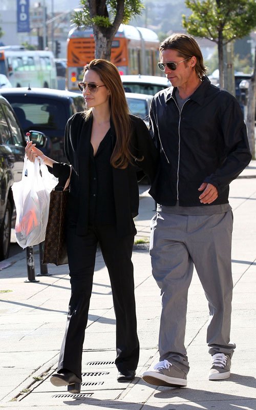 Jolie and Brad @ LA