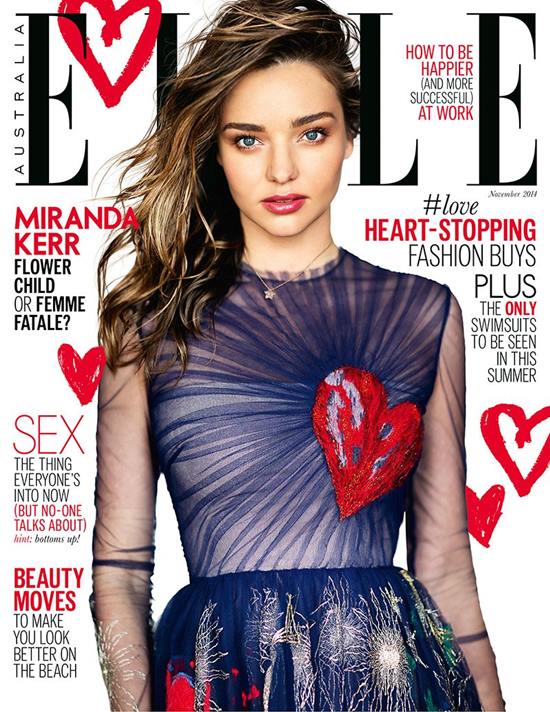 มิแรนดา เคอร์ กับแฟชั่นปกสุดเริดจาก ELLE