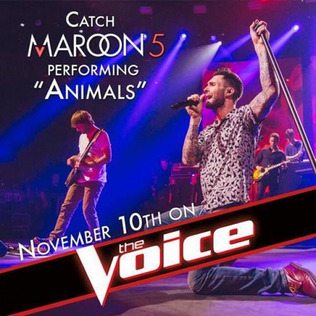 อดัม เลอวีน พา Maroon 5 ระเบิดความมันส์ใน The Voice!