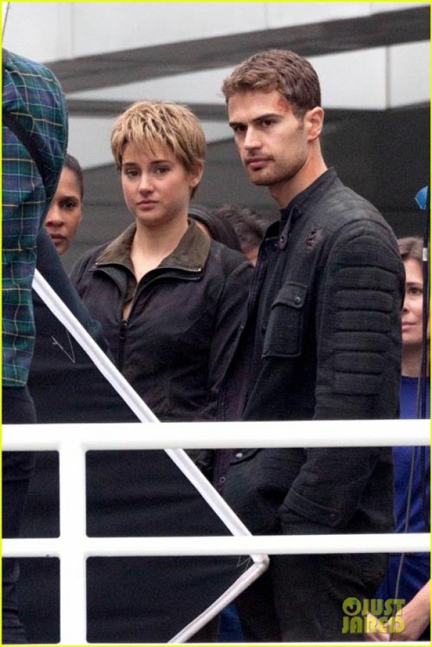 เซย์ลีน วูดลีย์ เครียดถ่ายหนัง Insurgent