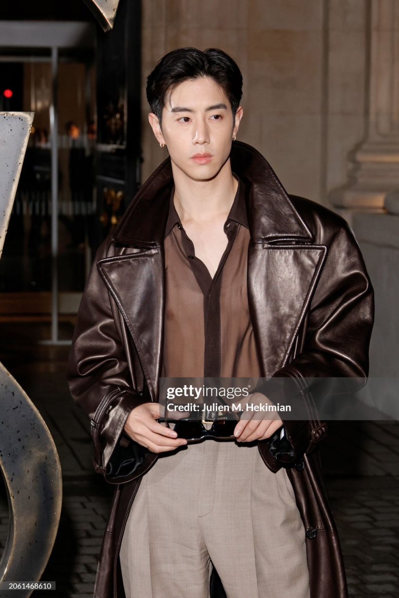 รวบตึงภาพ มาร์คต้วน ที่งานเเฟชั่นวีค หล่อสะท้านไม่ตายกล้องGettyimages