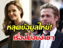 หลุดข้อมูลใหม่! ปมหย่าร้าง แองเจลินา โจลี  - แบรด พิตต์ ไม่จบง่ายๆ