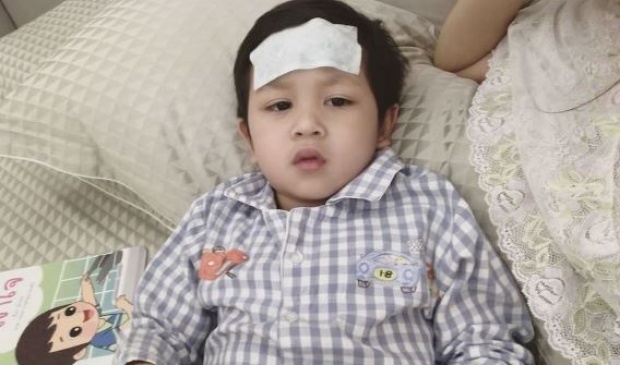 เป้ย พา น้องโปรด ทำ sleep test เพื่อความชัวร์ว่าลูกจะไม่หยุดหายใจ