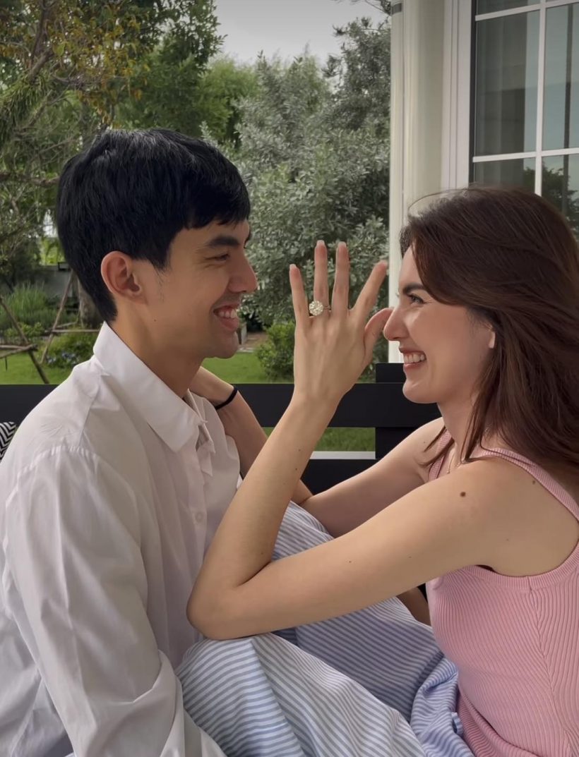 ยินดีด้วย!ใหม่ ดาวิกา ถูก เต๋อสวมแหวน ประกาศข่าวดี หลังบ่มรักนาน 7 ปี!