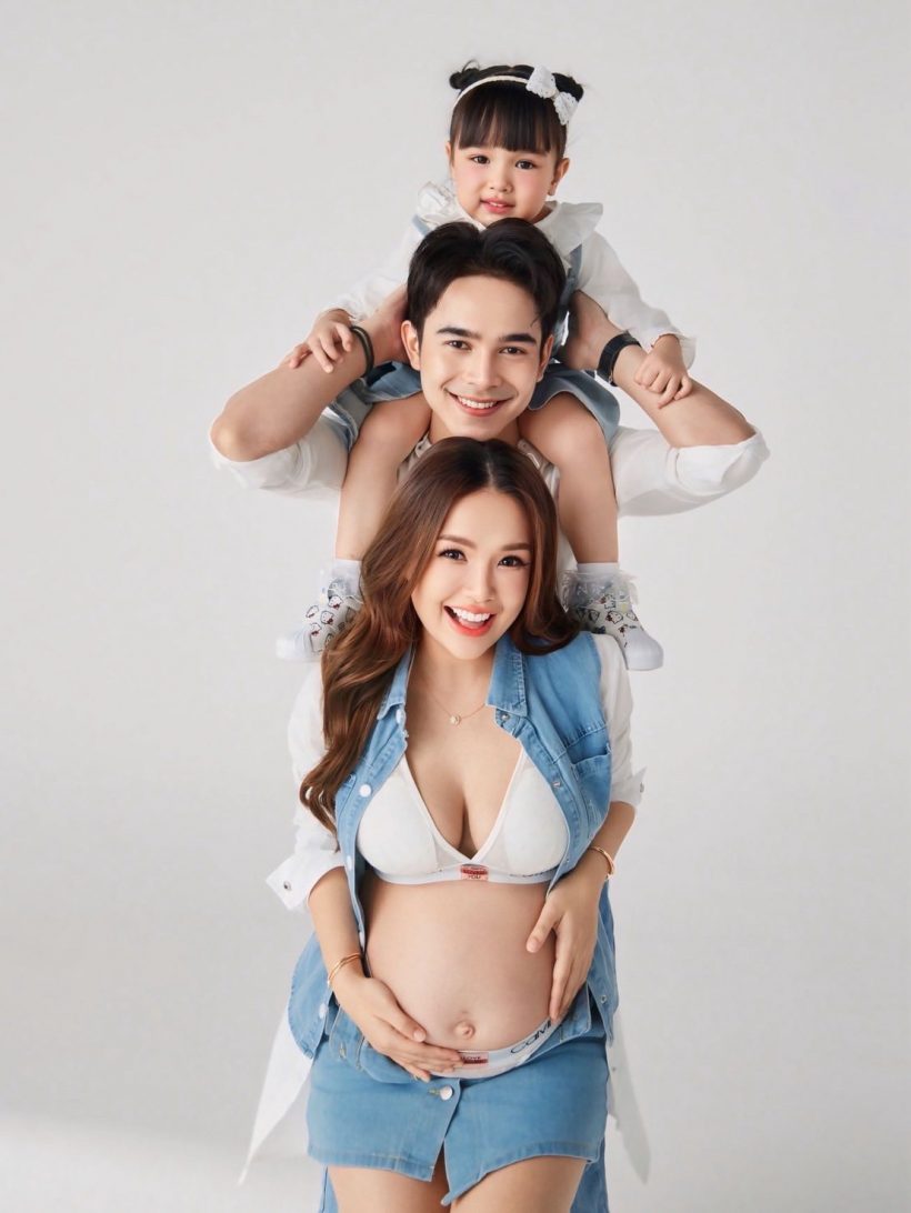 เฮสนั่น ดาราสาวชื่อดัง นับถอยหลังคลอดลูกสาวคนที่2