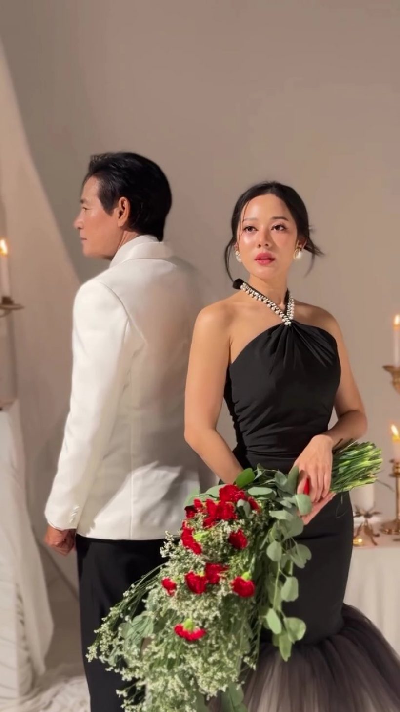 ฮือฮา! ไทด์ เอกพันธ์ ควง ทับทิม อัญรินทร์ สวมชุดบ่าว-สาว ถ่ายพรีเวดดิ้ง?