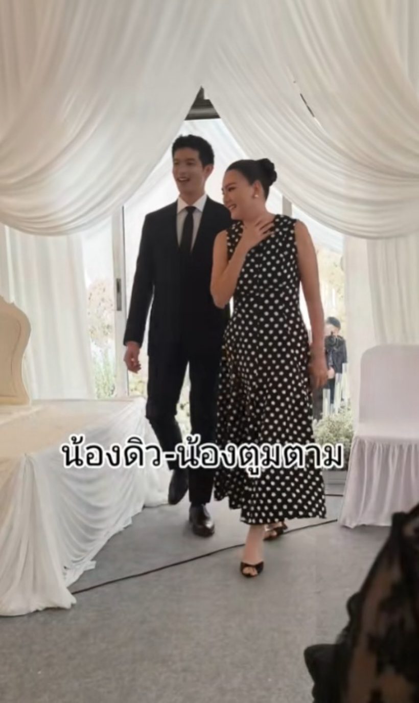 ชื่นชม พระเอกคนนี้ไม่ถือตัว โผล่ร่วมงานอาลัยคุณพ่อ ดิว อริสรา