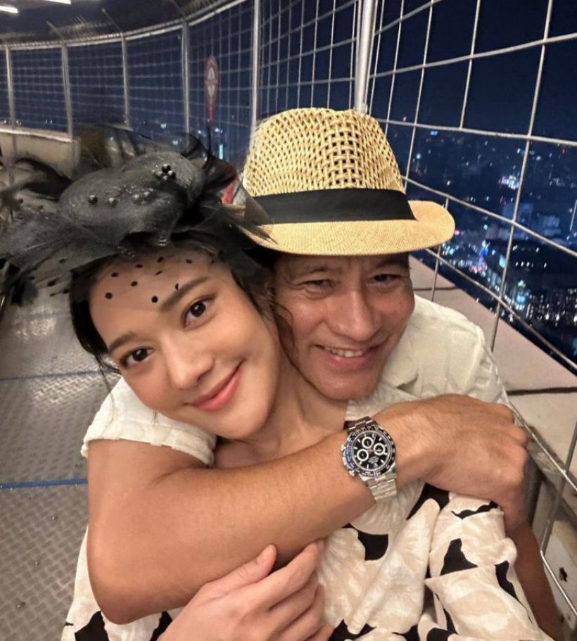 “ทับทิม” เคลียร์ข่าวลือ! คู่รักต่างวัยเลิกกัน