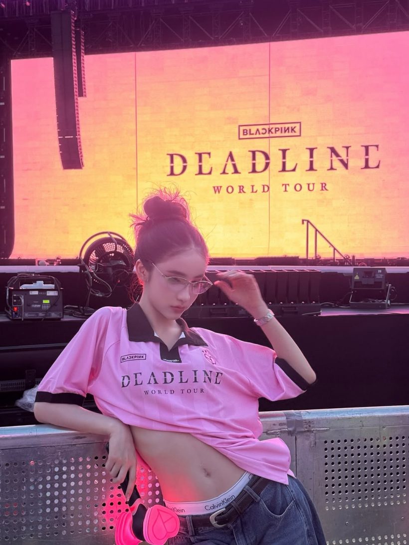 เธอคนนี้ โผล่คอนเสิร์ต BLACKPINK ทำผู้คนอึ้ง ตัวจริงสวยมาก