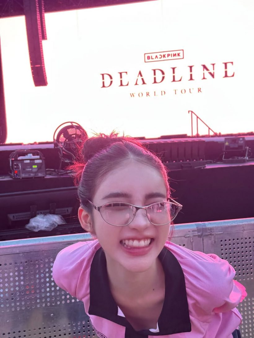 เธอคนนี้ โผล่คอนเสิร์ต BLACKPINK ทำผู้คนอึ้ง ตัวจริงสวยมาก