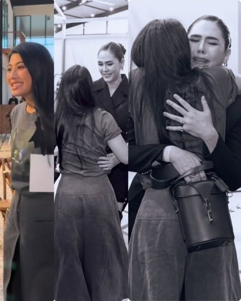 โมเมนต์สุดอบอุ่น ชมพู่ อารยา และ องค์หญิงสิริวัณณวรีฯ