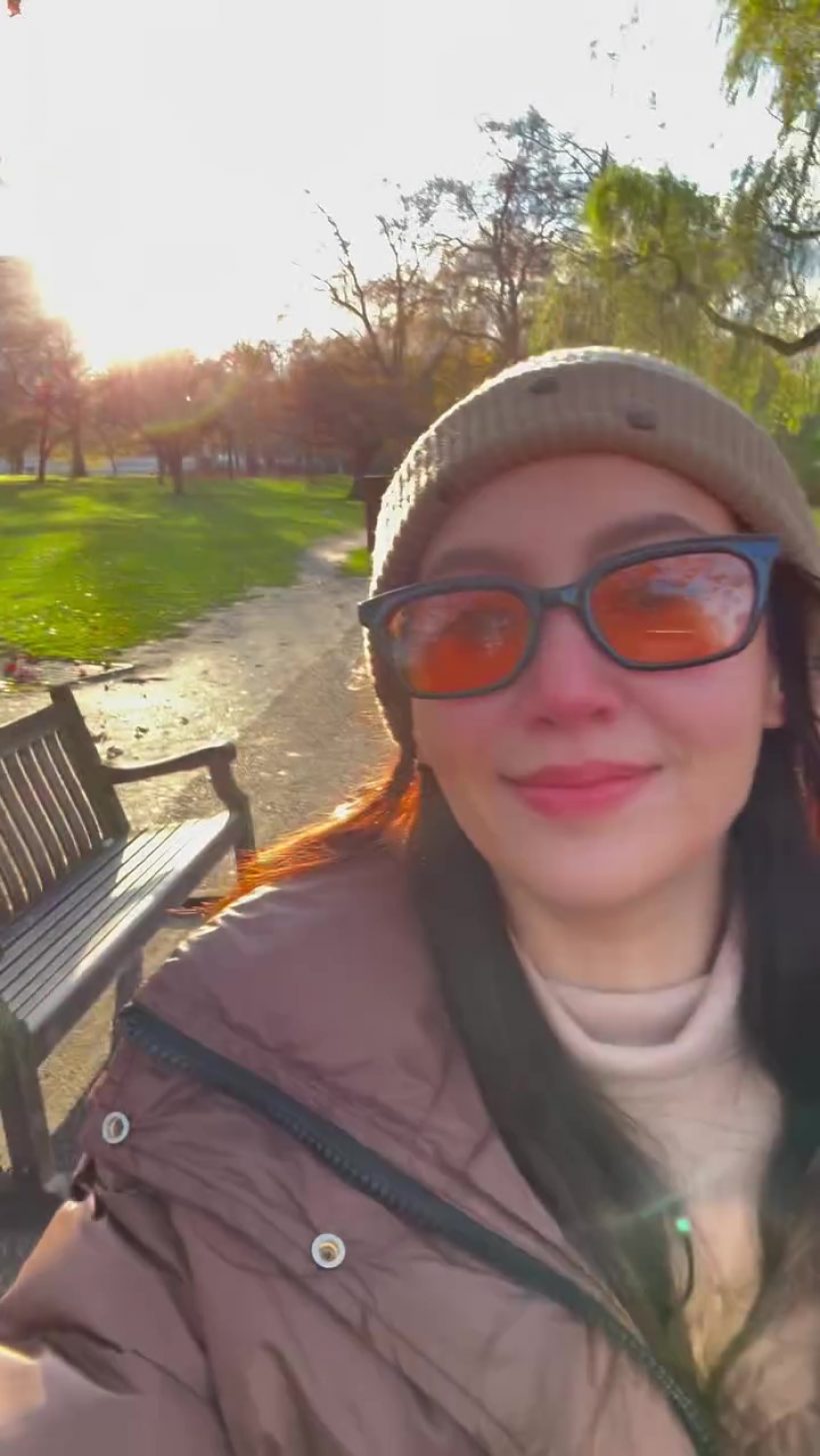 น้ำตาลเรียกพี่! เบลล่า ควง วิล ชวิณ ท้าลมหนาว ช็อตนี้คนโสดตายเรียบ